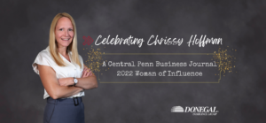 Donegal Insurance Group's Christina Hoffman has been honored as a 2022 Woman of Influence by Central Penn Business Journal.