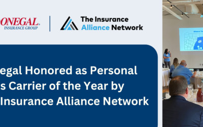 Donegal® Honored as Personal Lines Carrier of the Year by The Insurance Alliance Network